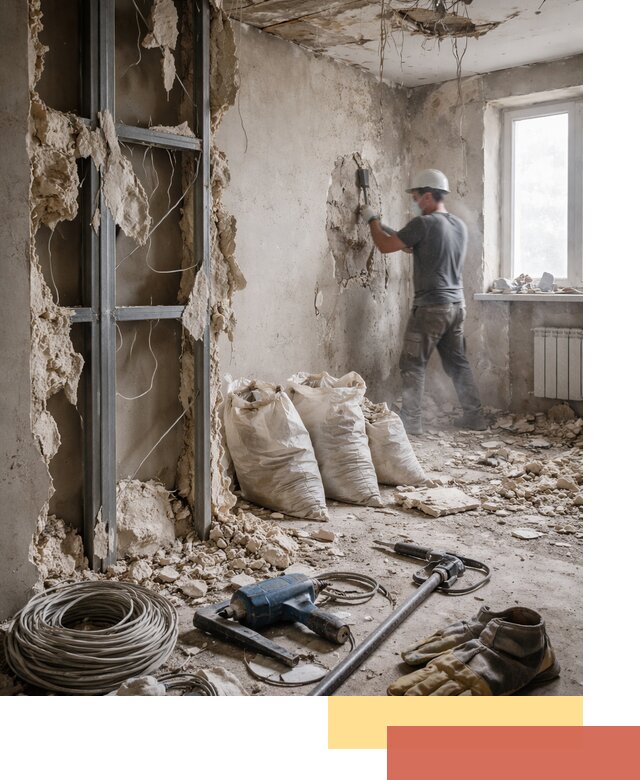 Профессиональный демонтаж зданий и конструкций в Ефремове