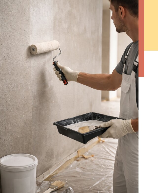 Грунтовка стен в Ефремове от 2254 руб. м2 — быстро, недорого, с материалом | ОТДЕЛОЧНИК-Фрм