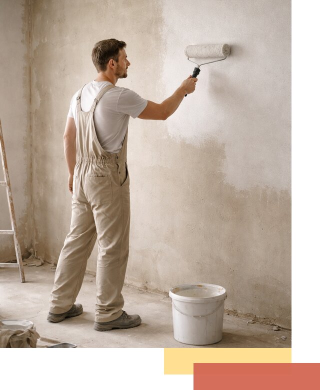 Грунтовка стен под отделку в Ефремове профессиональным раствором