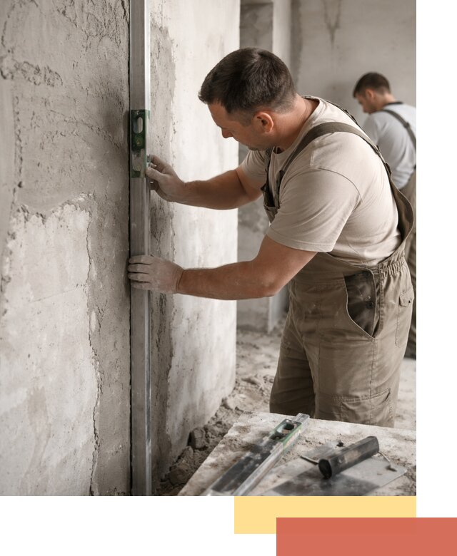 Установка штукатурных маяков в Ефремове с гарантией качества