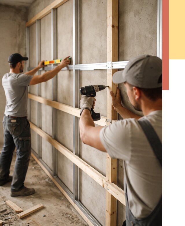 Устройство обрешетки под панели в Ефремове от 2151 руб. — монтаж под ключ | ОТДЕЛОЧНИК-Фрм