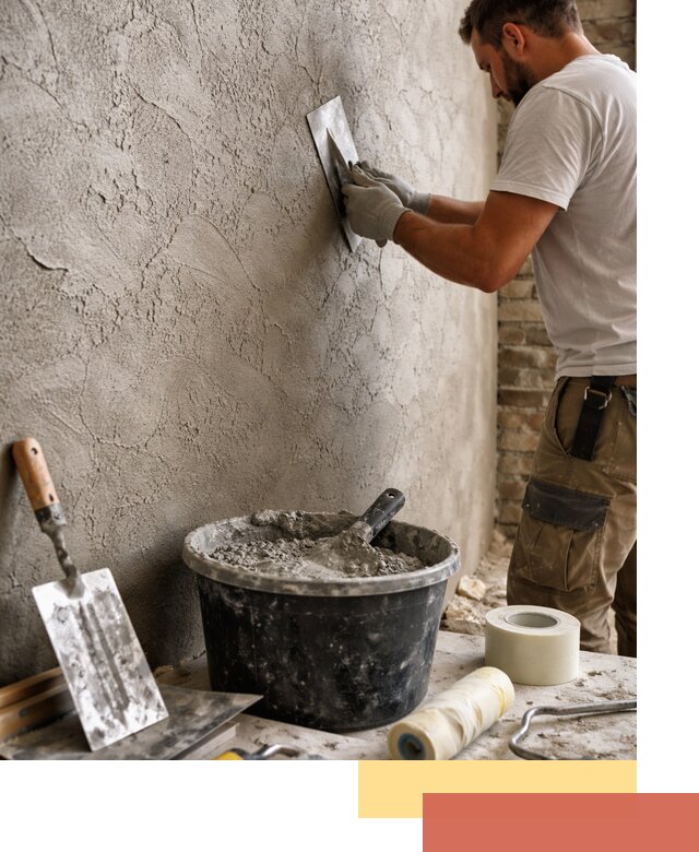 Декоративная штукатурка лофт в Ефремове — отделка стен и потолков