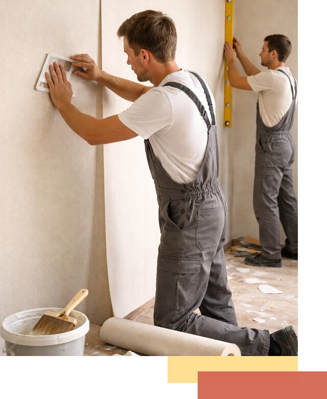 Поклейка бумажных обоев в Ефремове качественно и недорого