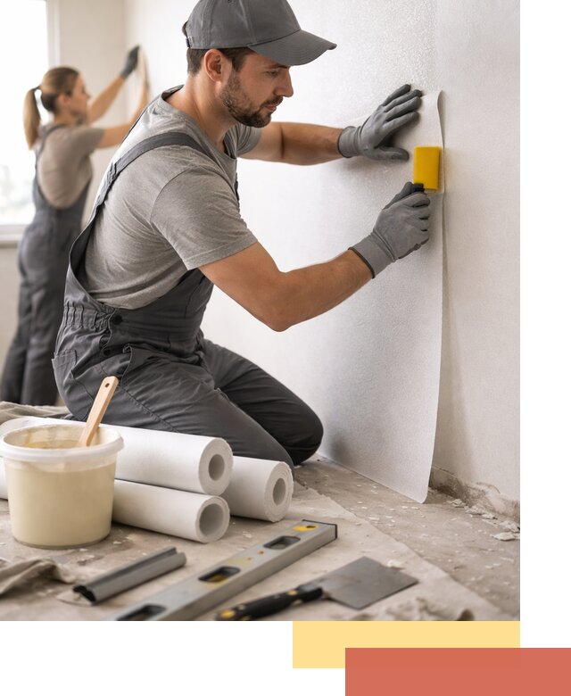 Поклейка стеклообоев профессионально в Ефремове