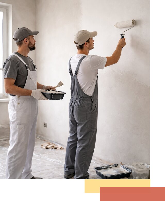 Покраска стен водоэмульсионной краской в Ефремове