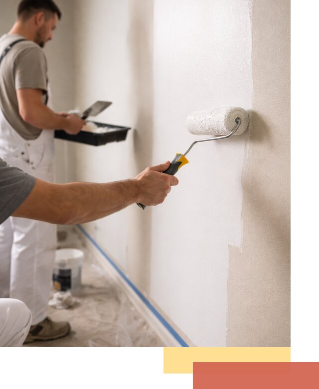 Покраска стен акриловой краской профессионально в Ефремове