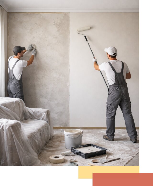 Покраска стен антивандальной краской в Ефремове