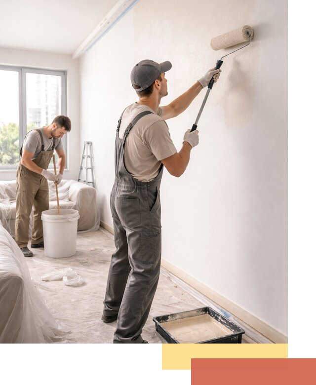 Покраска стен в офисе в Ефремове — быстрый и качественный ремонт