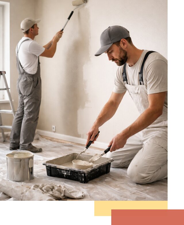 Покраска стен в квартире в Ефремове — профессионально и аккуратно