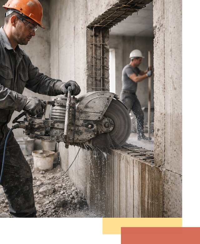 Алмазная резка проемов в Ефремове быстро и точно