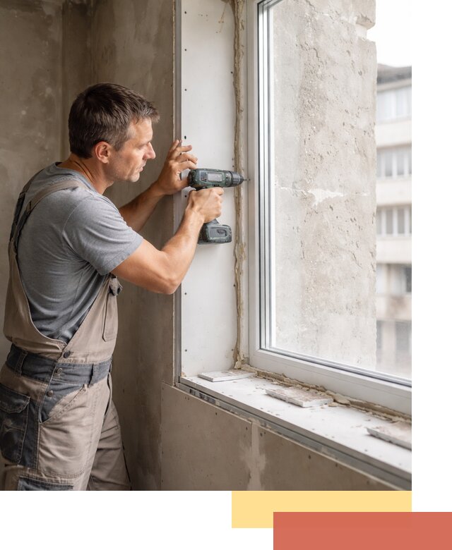 Монтаж гипсокартонных откосов в Ефремове под ключ