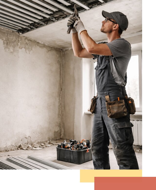 Демонтаж реечного потолка в Ефремове быстро и аккуратно