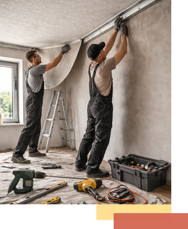 Монтаж фактурного натяжного потолка в Ефремове качественно и быстро