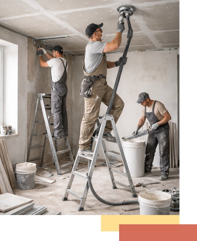 Ремонт потолка из гипсокартона в Ефремове: быстрый и качественный монтаж