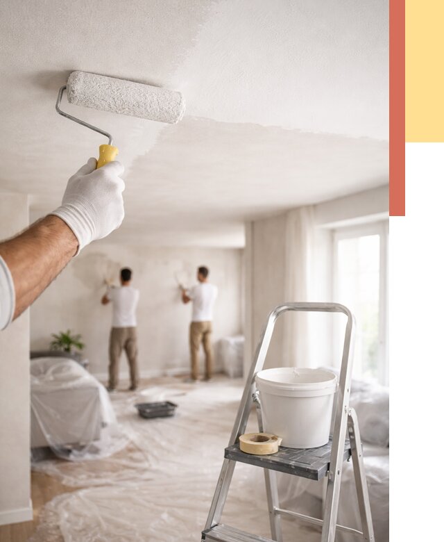 Покраска потолка акриловой краской в Ефремове от 2561 руб. | ОТДЕЛОЧНИК-Фрм