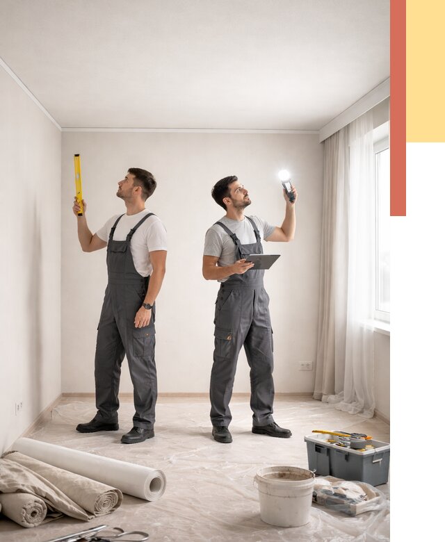 Отделка потолка в Ефремове недорого от 768 руб/м2 | Услуги ОТДЕЛОЧНИК-Фрм