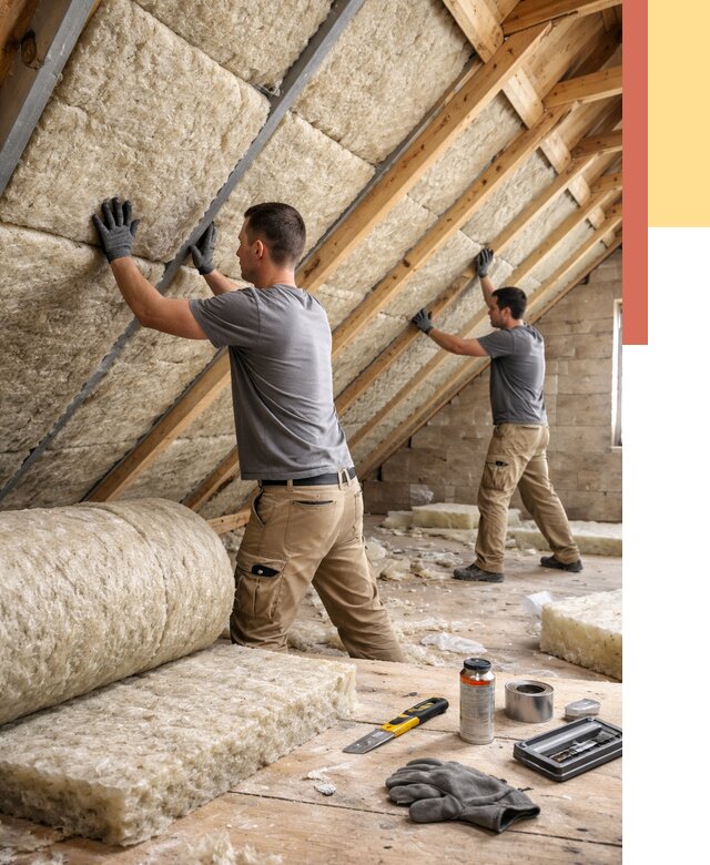 Утепление потолка минватой в Ефремове от 1486 руб. — быстро и недорого | ОТДЕЛОЧНИК-Фрм